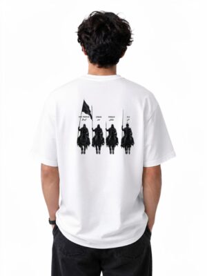 Rashidun caliphs Oversized T-Shirt - White